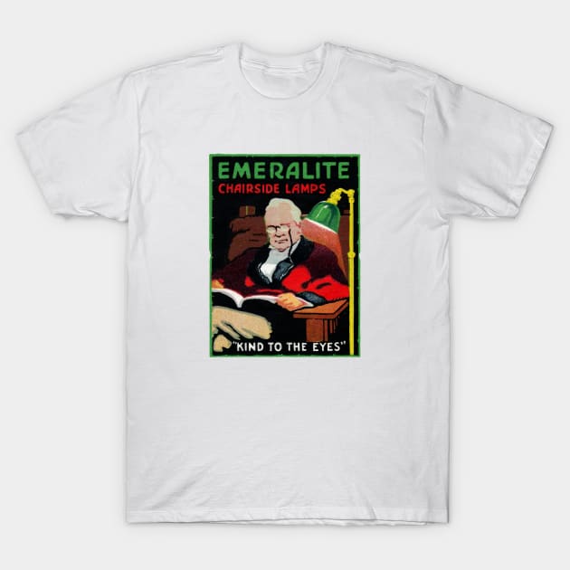 1915 Emeralite Chairside Lamps T-Shirt by historicimage